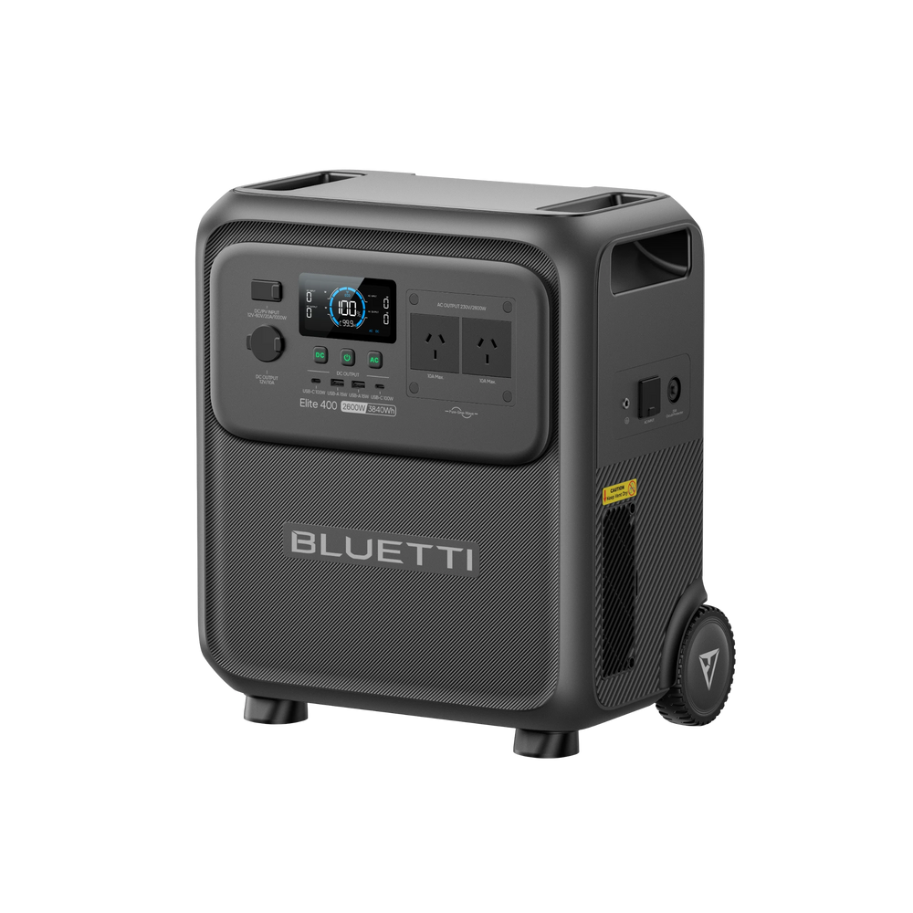 Bluetti Elite 400 3300W 3840Wh Portable Power Station with Wheels - Terra Fantasy