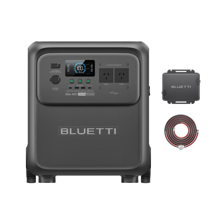 Bluetti Elite 400 3300W 3840Wh Portable Power Station with Wheels - Terra Fantasy
