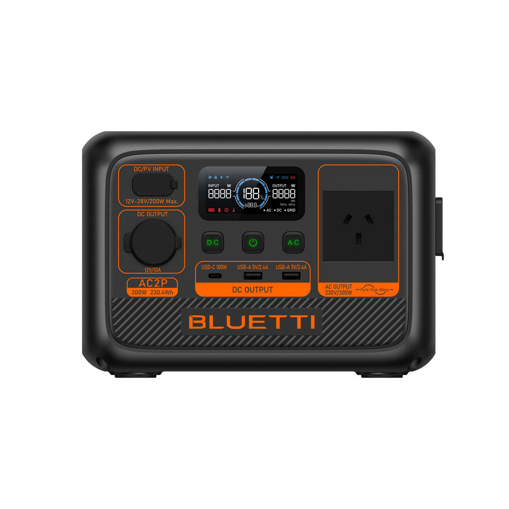 BLUETTI AC2P Portable Power Station – 230Wh 