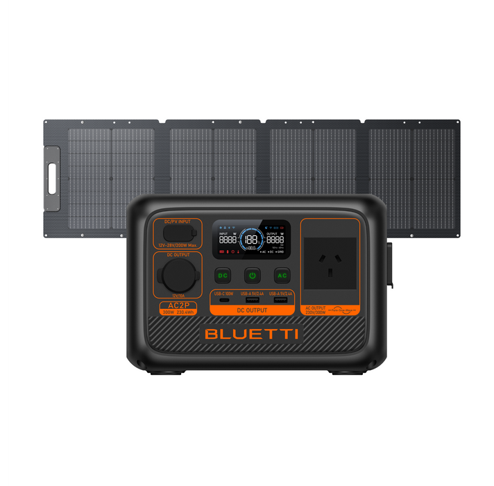 BLUETTI AC2P Portable Power Station – 230Wh 