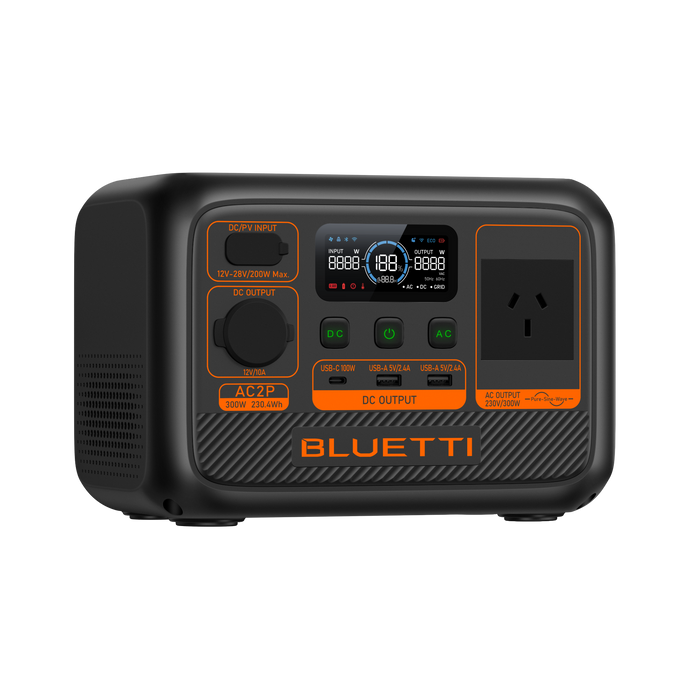 BLUETTI AC2P Portable Power Station | 300W 230.4Wh - Terra Fantasy
