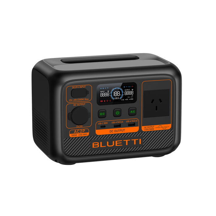 BLUETTI AC2P Portable Power Station – 230Wh 