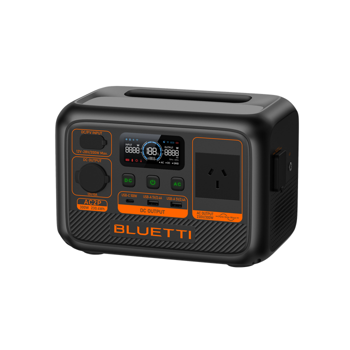 BLUETTI AC2P Portable Power Station – 230Wh 