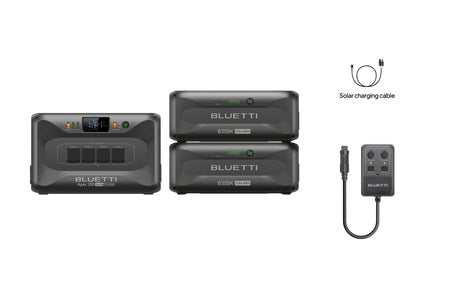 BLUETTI APEX300+2*B300K 3.8KW 5.4Kwh Flagship Solar Generator - Terra Fantasy
