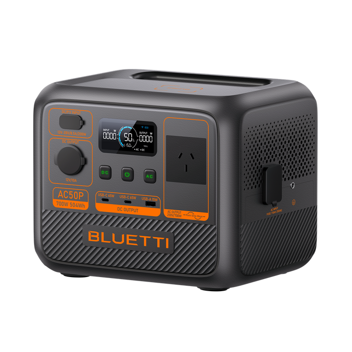 BLUETTI AC50P Portable Power Station | 700W 504Wh 6.9Kg - Terra Fantasy