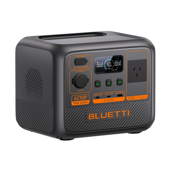 BLUETTI AC50P Portable Power Station | 700W 504Wh 6.9Kg - Terra Fantasy