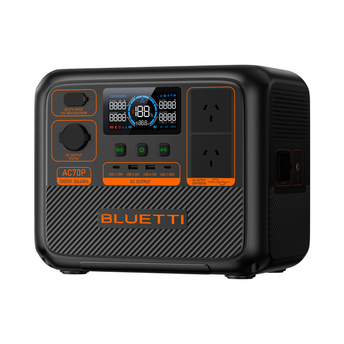 BLUETTI AC70P Portable Power Station 1000W