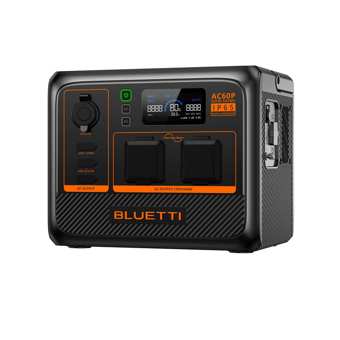 BLUETTI AC60P Portable Power Station | 600W 504Wh - Terra Fantasy