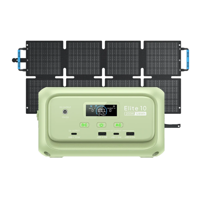 BLUETTI ELITE10 Mini Portable Power Station 200W 128Wh - Terra Fantasy