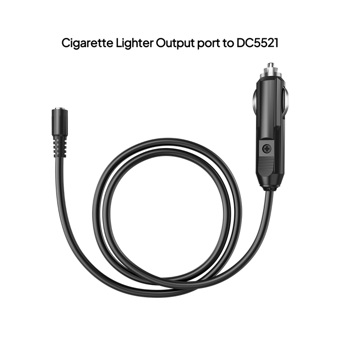 Cigarette Lighter Output port to DC5521 - Terra Fantasy