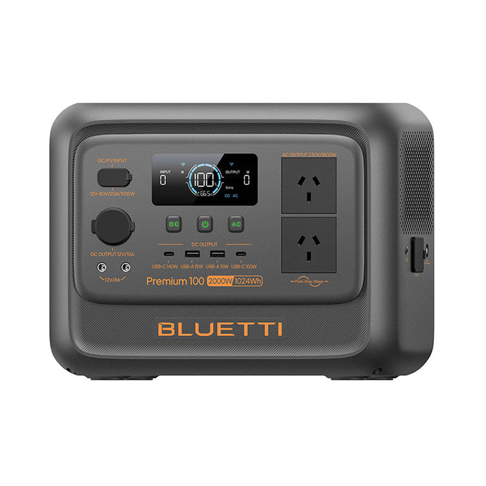 BLUETTI PREMIUM 100 V2 Portable Power Station | 1800W 1024Wh - Terra Fantasy