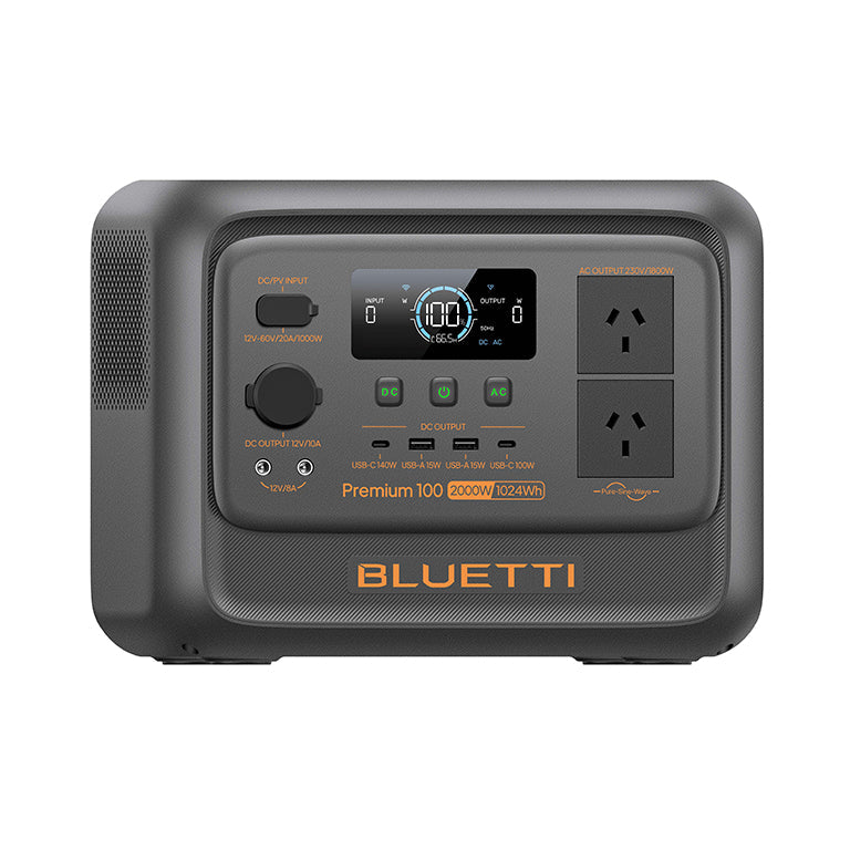 BLUETTI PREMIUM 100 V2 Portable Power Station | 1800W 1024Wh - Terra Fantasy