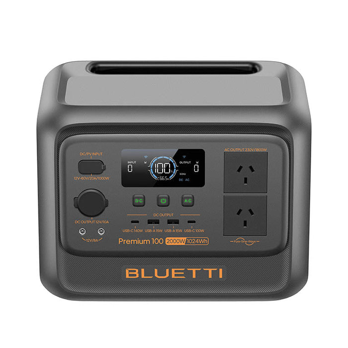 BLUETTI PREMIUM 100 V2 Portable Power Station | 1800W 1024Wh - Terra Fantasy