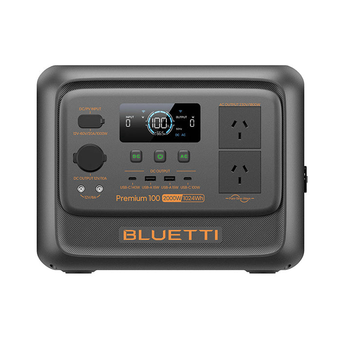 BLUETTI PREMIUM 100 V2 Portable Power Station | 1800W 1024Wh - Terra Fantasy